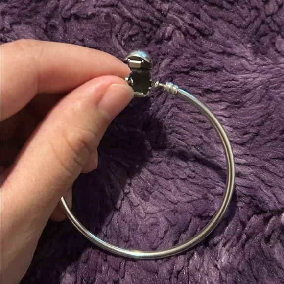 Pandora Sterling Silver Bangle Bracelet - Picture 4 of 5